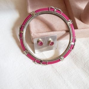 Earrings and Bracelet